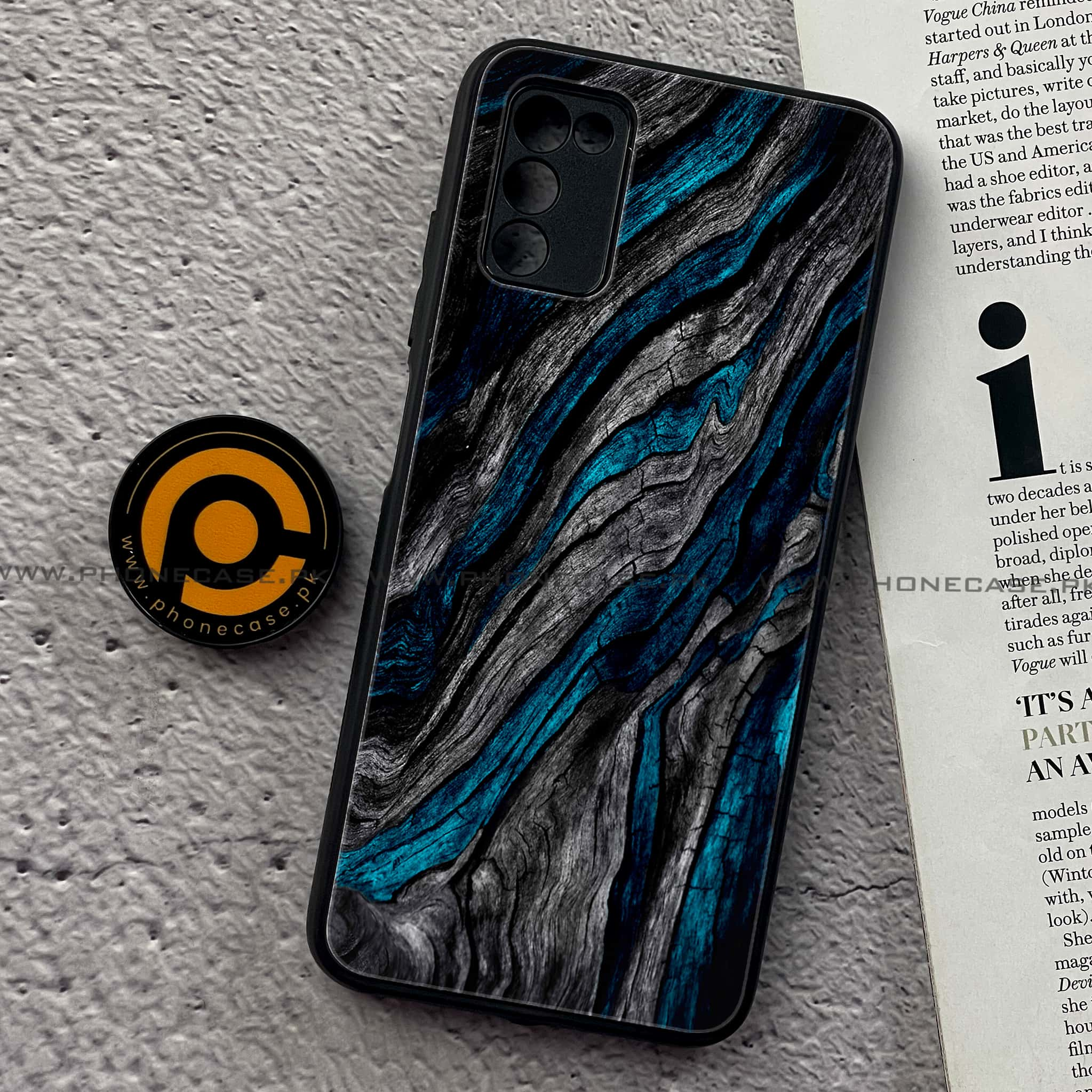 Samsung Galaxy A02s - Liquid Marble Series - Premium Printed Metal soft Bumper shock Proof Case