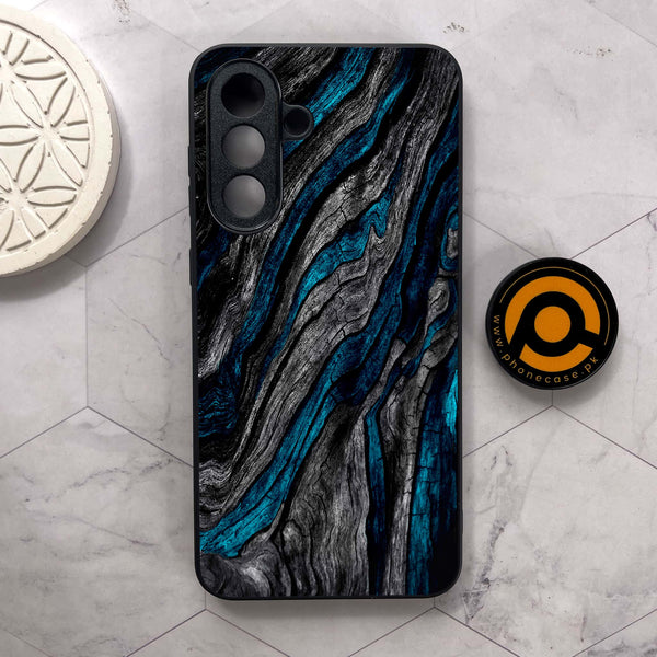 Samsung Galaxy A36 5G - Liquid Marble Design 8  - Premium Metal Printed soft Bumper shock Proof Case CS-36632