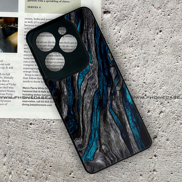 Infinix Hot 40 Pro - Liquid Marble Design 8 - Premium Metal Printed soft Bumper shock Proof Case CS-39832
