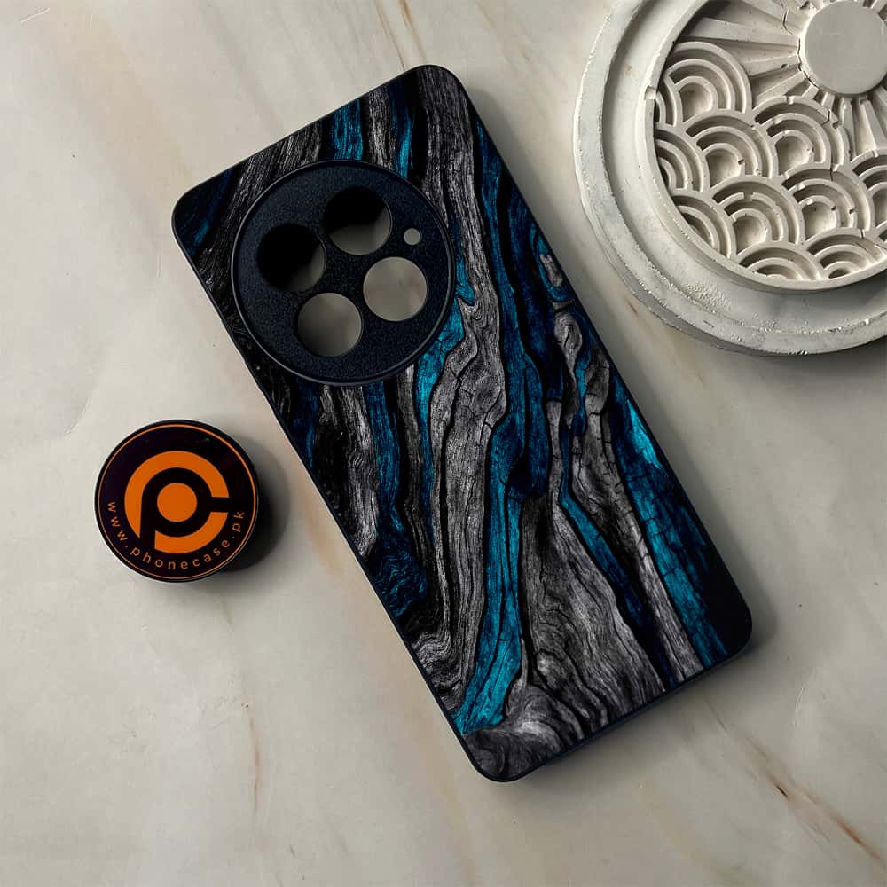 OnePlus 13 - Liquid Marble Series - Premium Metal Printed soft Bumper shock Proof Case