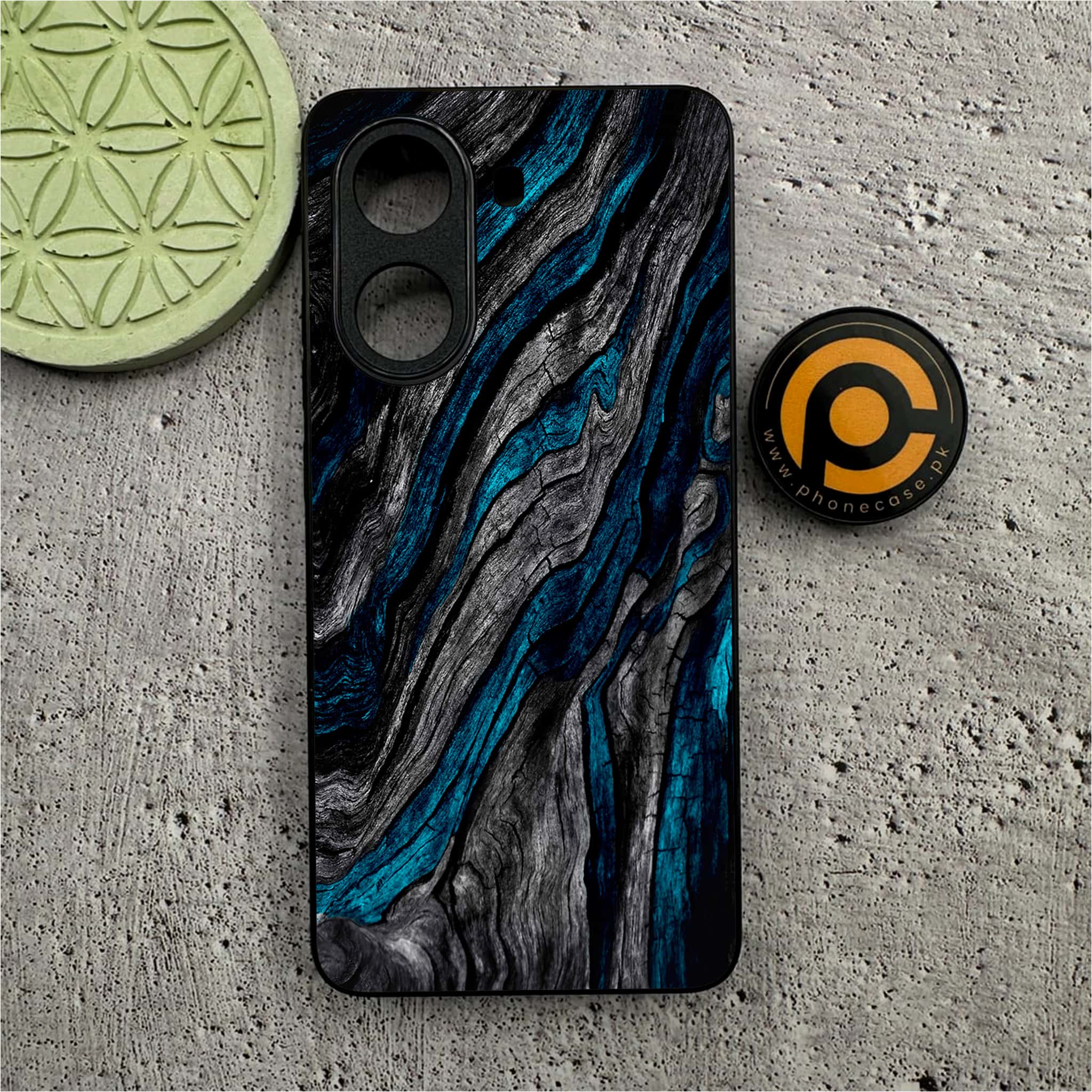 Xiaomi Redmi Turbo 4 - Liquid Marble Series - Premium Metal Printed soft Bumper shock Proof Case