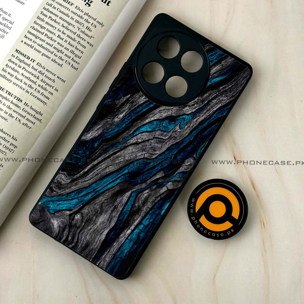 Tecno Camon 30s - Liquid Marble Design 8  - Premium Metal Printed soft Bumper shock Proof Case CS-34411