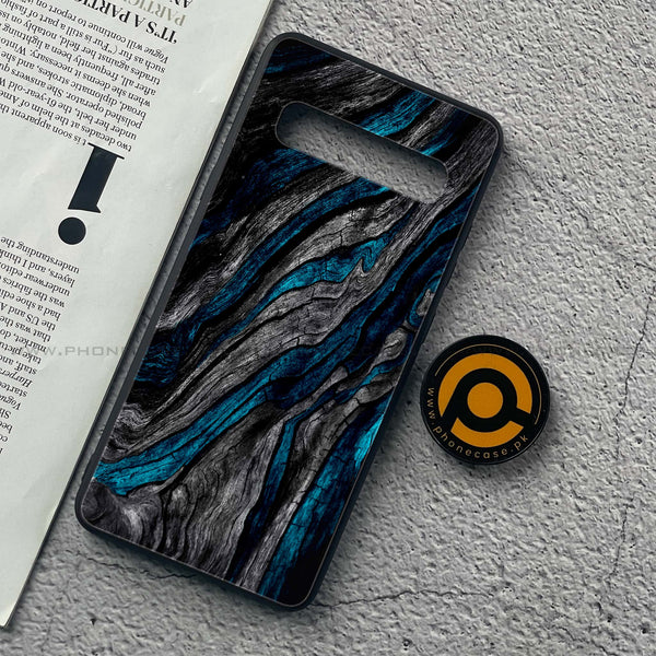 Samsung Galaxy S10 5G - Liquid Marble Design 8 - Premium Printed Glass soft Bumper shock Proof Case CS-23385