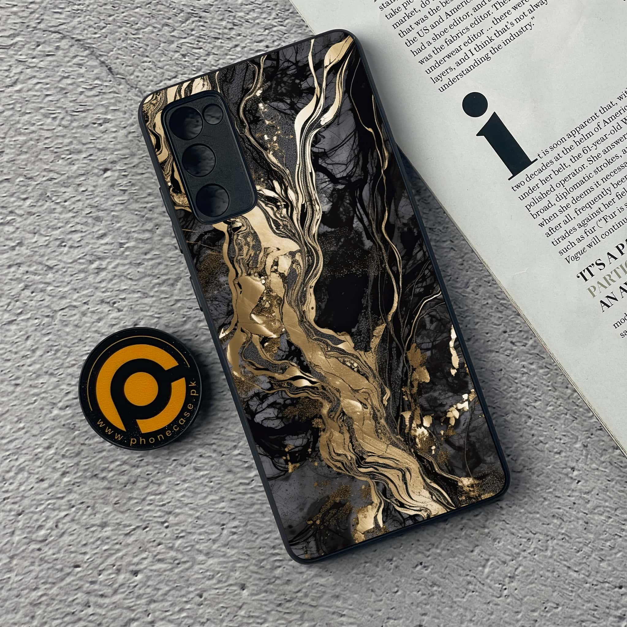 Samsung Galaxy S20 FE Liquid Marble Series Premium Printed Glass soft Bumper shock Proof Case