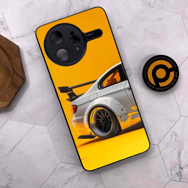 Xiaomi Poco F7 Ultra 5G - M3 GT2 Racing Car - Premium Metal Printed soft Bumper shock Proof Case
