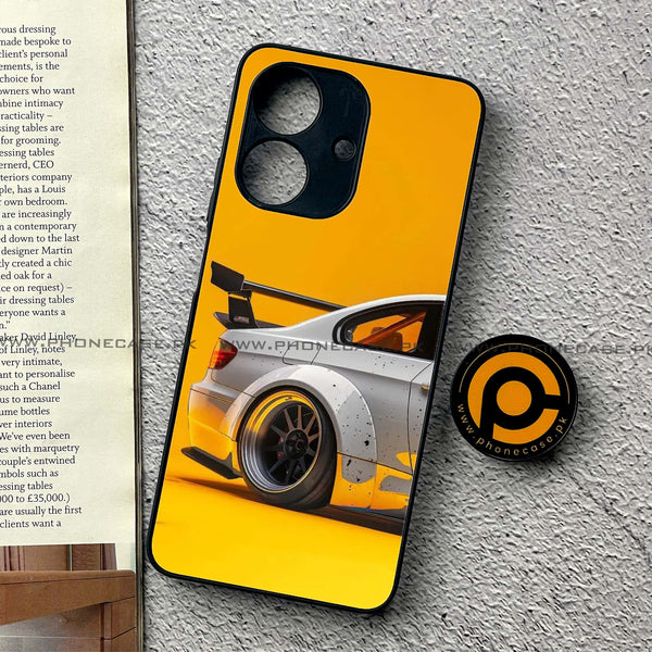 Realme Note 60 - M3 GT2 Racing Car - Premium Printed Metal Soft Case