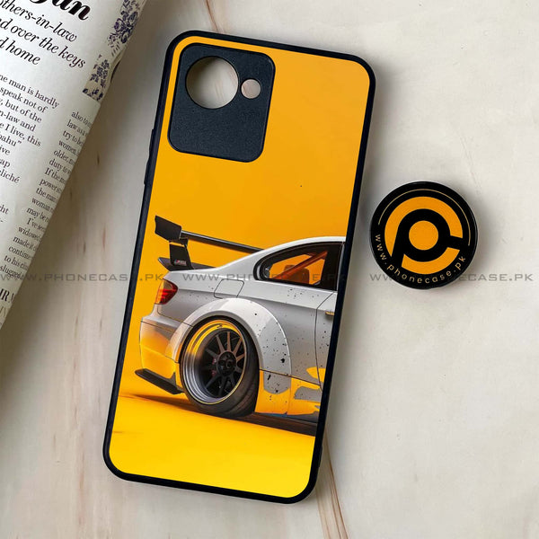Realme C30 - M3 GT2 Racing Car - Premium Printed Glass soft Bumper Shock Proof Case
