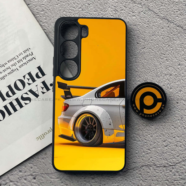 Vivo V40 Lite (IDN) - M3 GT2 Racing Car - Premium Metal Printed soft Bumper Shock Proof Case