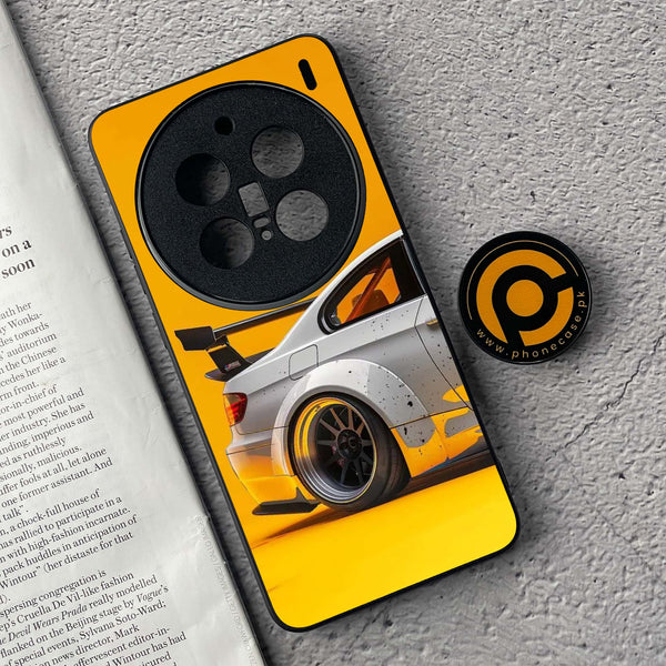Vivo X200 Pro - M3 GT2 Racing Car - Premium Metal  Printed soft Bumper shock Proof Case