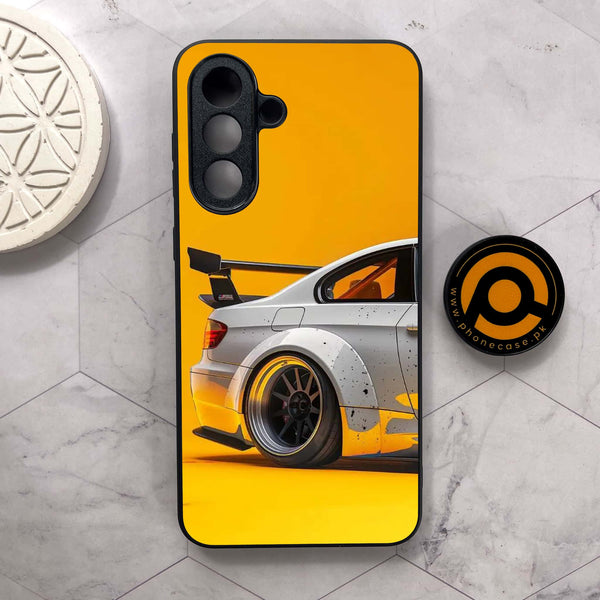Samsung Galaxy A26 5G - M3 GT2 Racing Car - Premium Metal Printed soft Bumper shock Proof Case