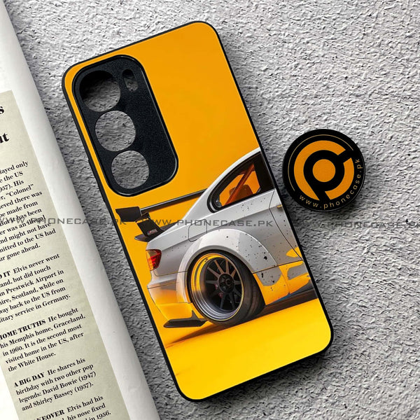 Vivo Y19s - M3 GT2 Racing Car - Premium Printed Glass soft Bumper shock Proof Case