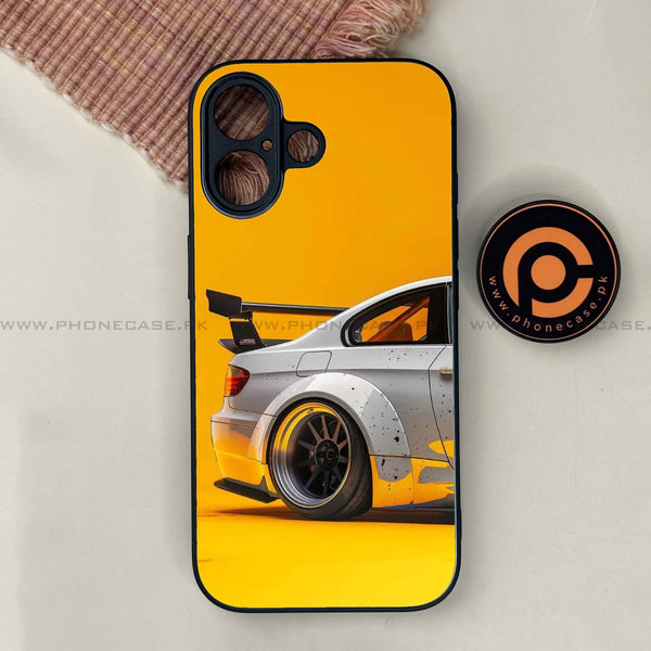 iPhone 17 - Racing Car - Premium Metal Printed soft Bumper shock Proof Case