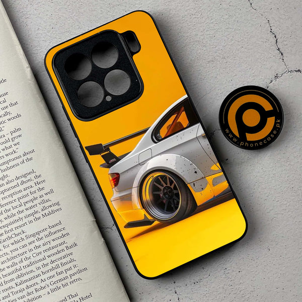 Xiaomi 15 - M3 GT2 Racing Car - Premium Metal Printed soft Bumper shock Proof Case