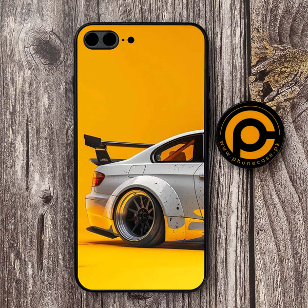 iPhone 7 Plus - M3 GT2 Racing Car - Premium Metal Printed soft Bumper shock Proof Case