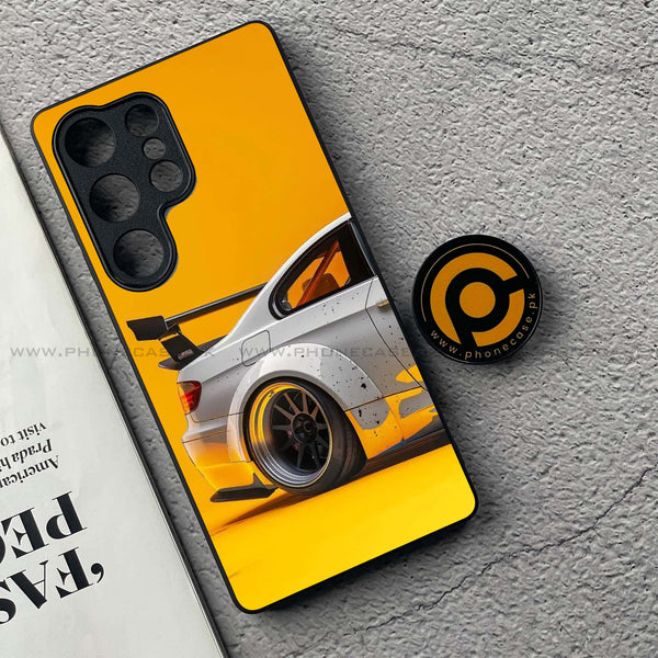 Samsung Galaxy S25 Ultra - M3 GT2 Racing Car - Premium Metal Printed soft Bumper shock Proof Case