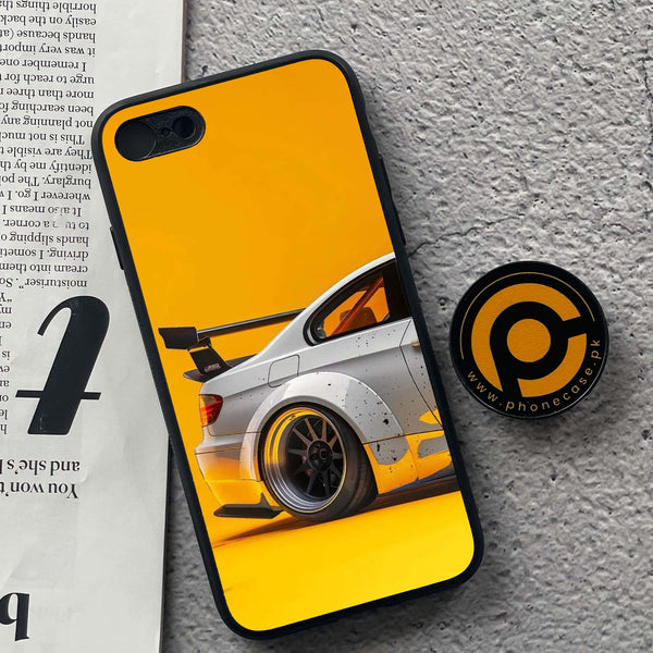 iPhone 7/8 - M3 GT2 Racing Car - Premium Metal  Printed soft Bumper shock Proof Case