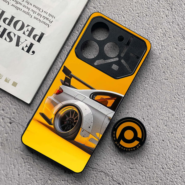 Tecno Pova 6 Neo - M3 GT2 Racing Car - Premium Metal  Printed soft Bumper shock Proof Case