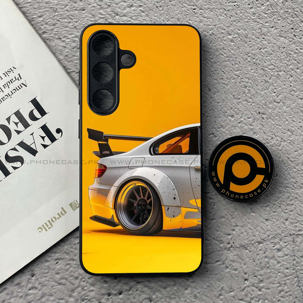 Samsung Galaxy S25 FE - M3 GT2 Racing Car - Premium Metal Printed soft Bumper shock Proof Case