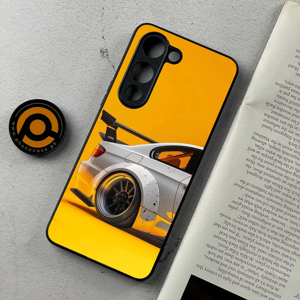 Vivo Y04 - M3 GT2 Racing Car  - Premium Metal Printed soft Bumper shock Proof Case