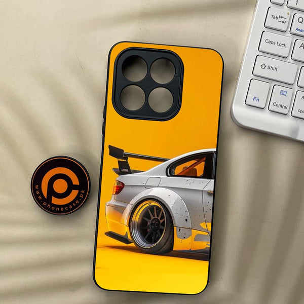 Honor X5b Plus - M3 GT2 Racing Car - Premium Metal Printed soft Bumper shock Proof Case