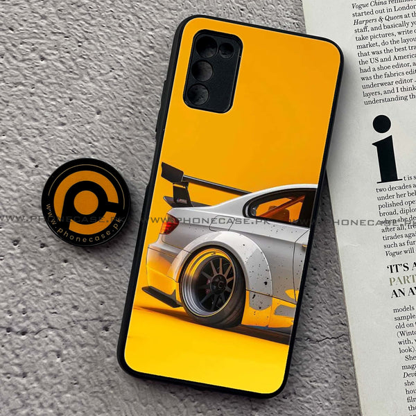 Samsung Galaxy A02s - M3 GT2 Racing Car - Premium Printed Metal Soft Case