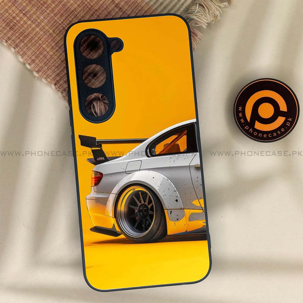Tecno Spark 40 Pro - Racing Car - Premium Metal Printed soft Bumper shock Proof Case
