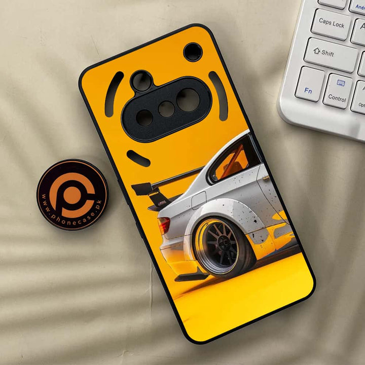 Nothing Phone 3a - M3 GT2 Racing Car - Premium Metal Printed soft Bumper shock Proof Case