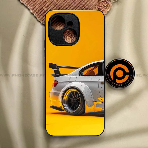 Tecno Spark 40C - M3 GT2 Racing Car - Premium Metal Printed soft Bumper shock Proof Case