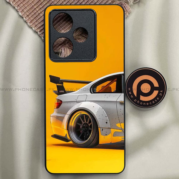 Realme GT 7 - M3 GT2 Racing Car - Premium Metal Printed soft Bumper shock Proof Case