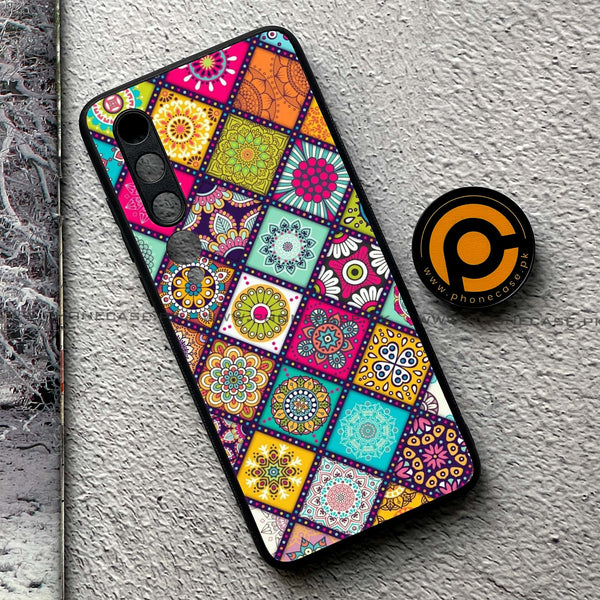 Xiaomi Mi 10 - Mandala Art Design - Premium Printed Metal soft Bumper shock Proof Case