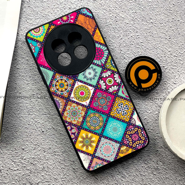 Realme 13 Pro Plus - Mandala Art Design - Premium Printed Metal soft Bumper shock Proof Case