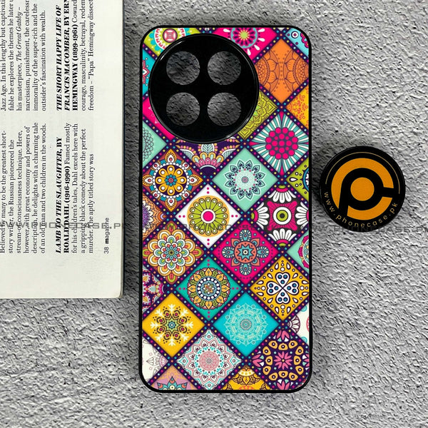 Tecno Spark 30 Pro - Mandala Art - Premium Printed Metal soft Bumper shock Proof Case