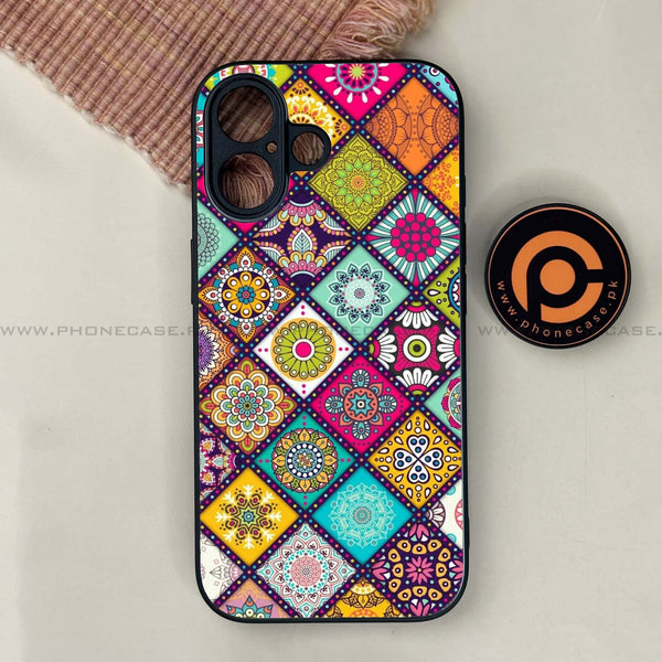 iPhone 17 - Mandala Art Design - Premium Metal Printed soft Bumper shock Proof Case