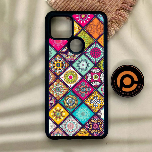 Google Pixel 4a 5G - Mandala Art Design - Premium Metal Printed Soft Bumper Shock Proof Case
