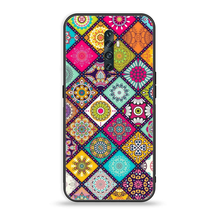 OPPO Reno 2f - Mandala Art Design - Premium Printed Glass Case