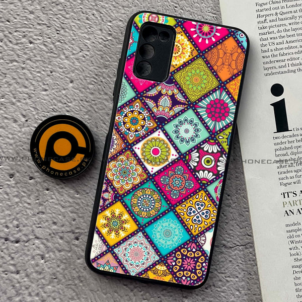 Samsung Galaxy A02s - Mandala Art Design - Premium Printed Metal Case