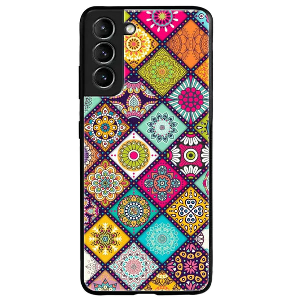 Mandala Art Design Premium Glass Phone Case All Models