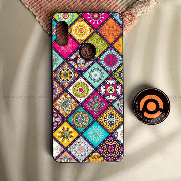 Redmi Note 5/Note 5 Pro - Mandala Art Design - Premium Metal Printed soft Bumper shock Proof Case