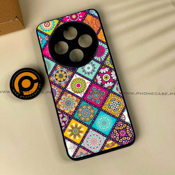 Xiaomi Poco C75 4G - Mandala Art Design -  Premium Printed Metal soft Bumper shock Proof Case