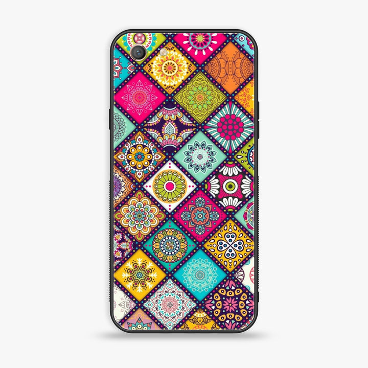 Oppo A71 - Mandala Art Design - Premium Printed Glass Cas