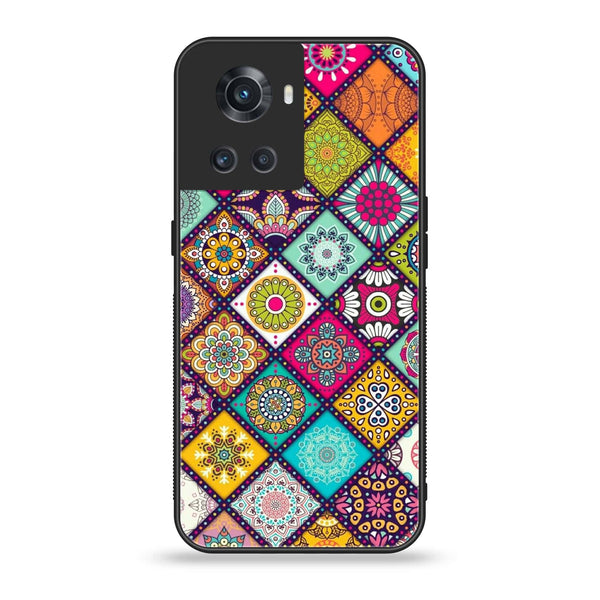 ONEPLUS ACE 5G - Mandala Art Design -  Premium Printed Metal soft Bumper shock Proof Case