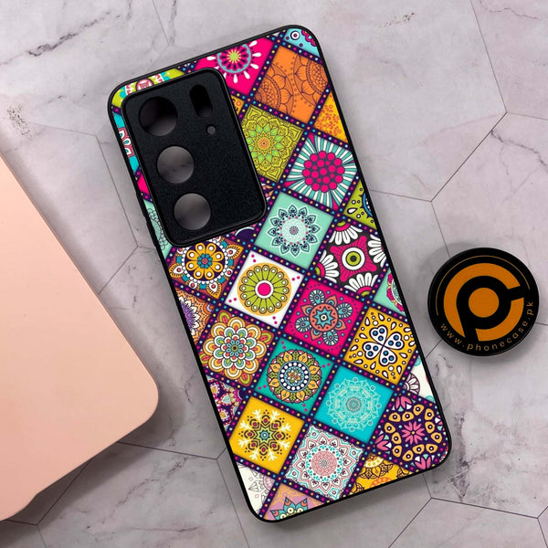 Realme C75x 4G - Mandala Art Design - Premium Metal Printed soft Bumper shock Proof Case