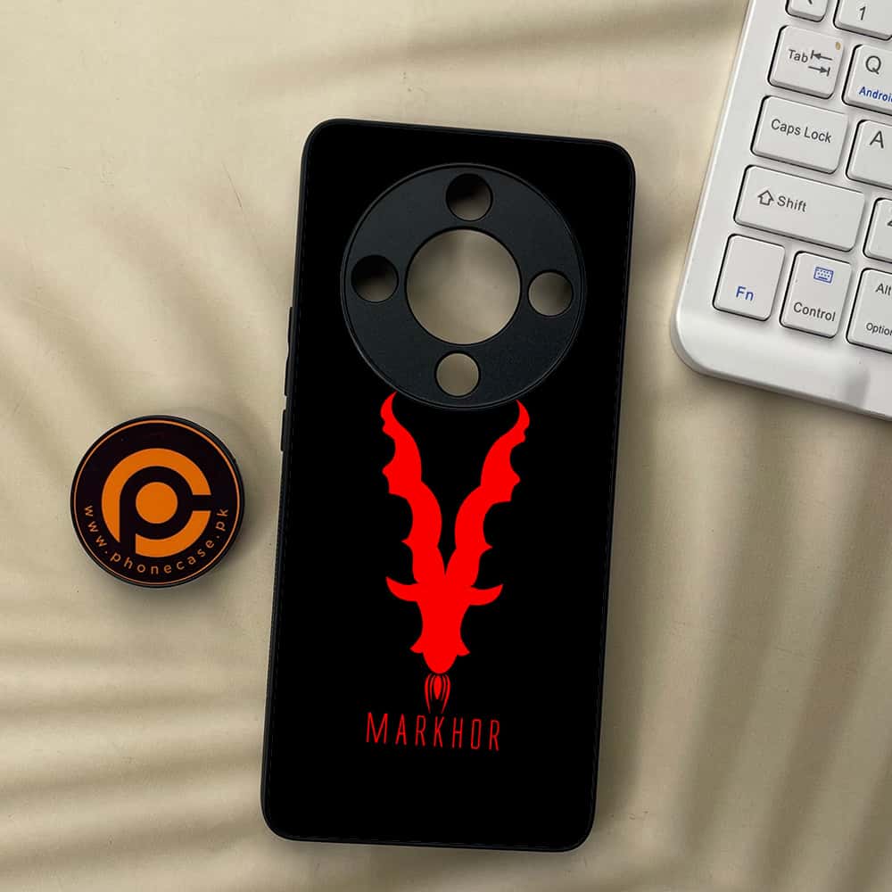 HONOR X9b 5G - Markhor Series - Premium Metal  Printed soft Bumper shock Proof Case