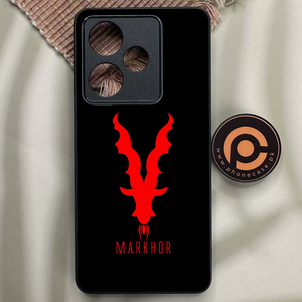 Realme GT 7 - Markhor Series - Premium Metal Printed soft Bumper shock Proof Case