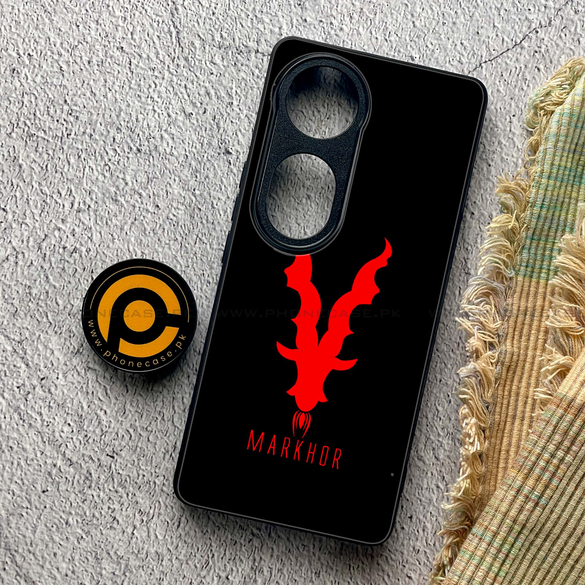 Vivo S19 Pro - Markhor Series - Premium Metal Printed soft Bumper shock Proof Case