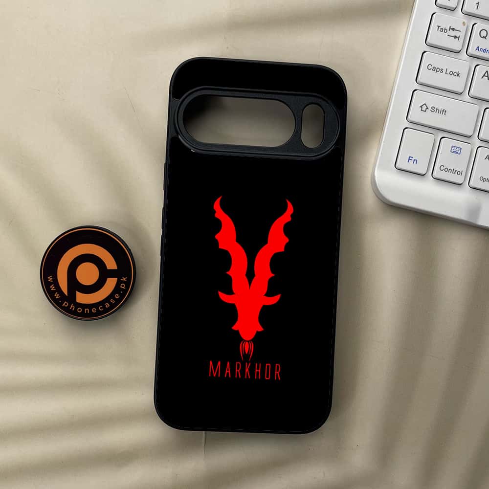 Google Pixel 10  - Markhor Series - Premium Metal Printed soft Bumper Shockof Case