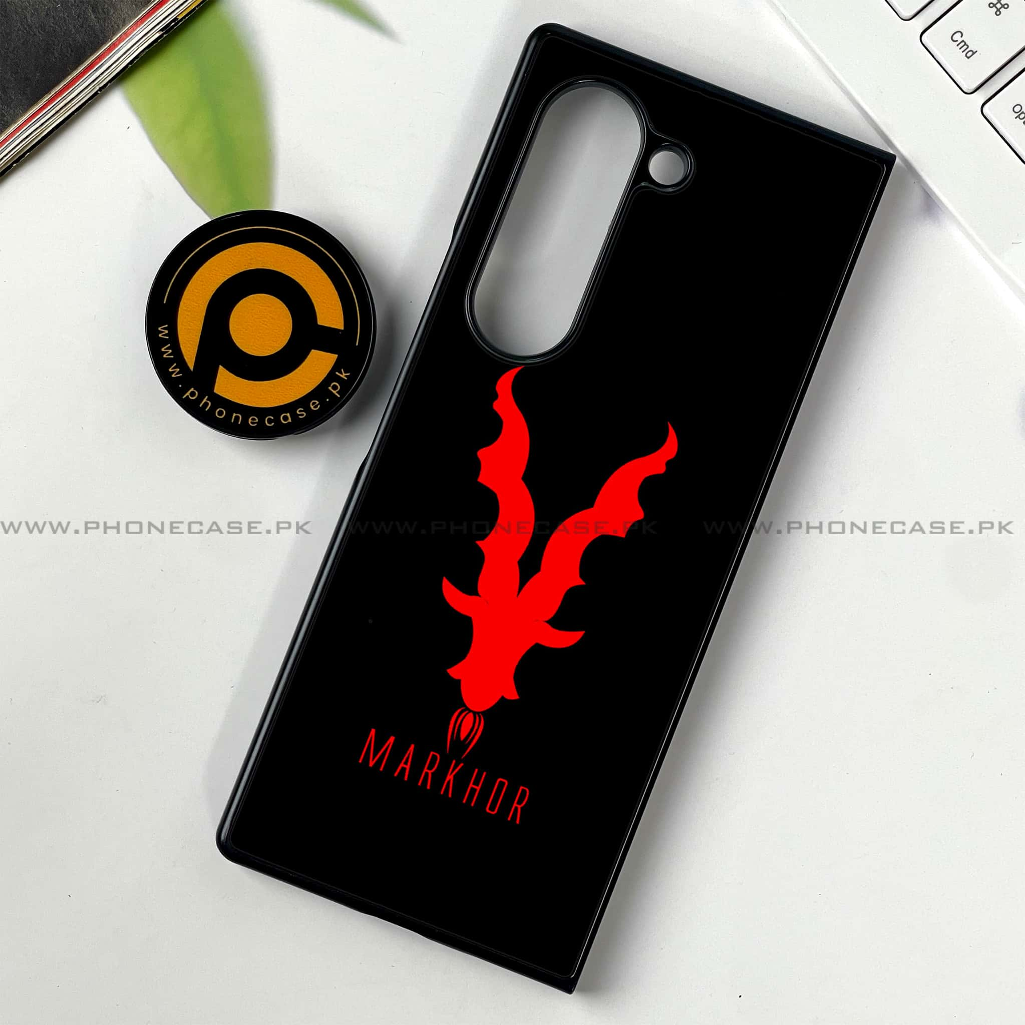 Samsung Galaxy Z Fold 6 - Markhor Series - Premium Printed Metal soft Bumper shock Proof Case