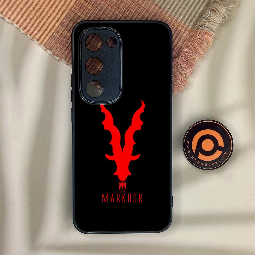 Tecno Spark 40 Pro Plus - Markhor Series - Premium Metal Printed soft Bumper shock Proof Case