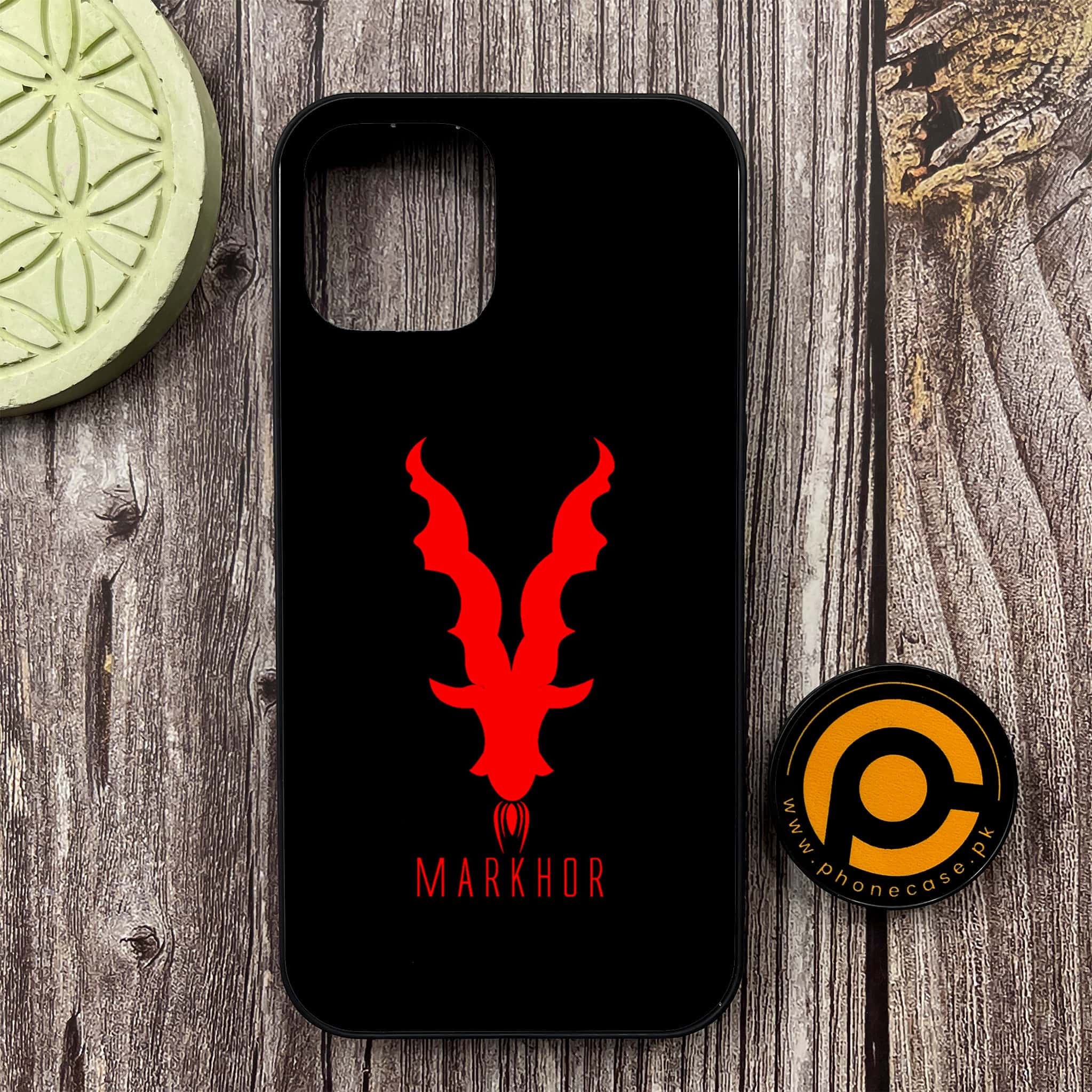 iPhone 12 - Markhor Series - Premium Metal Printed soft Bumper shock Proof Case