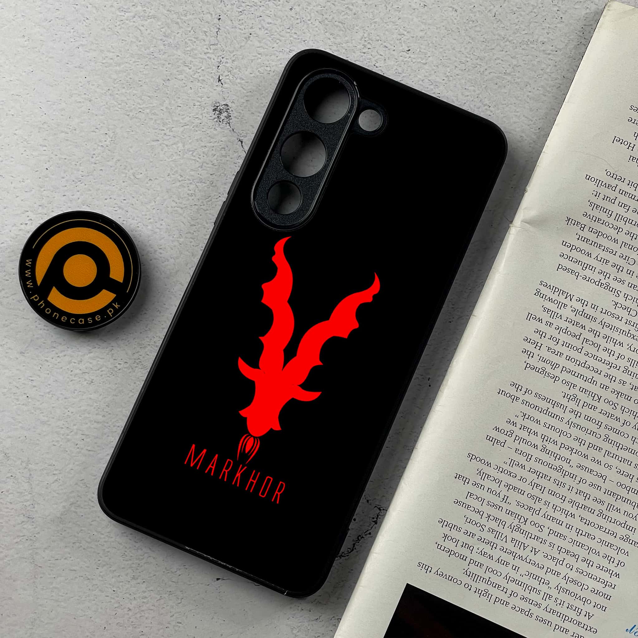 Vivo Y04 - Markhor Series - Premium Metal Printed Soft Bumper Shockproof Case